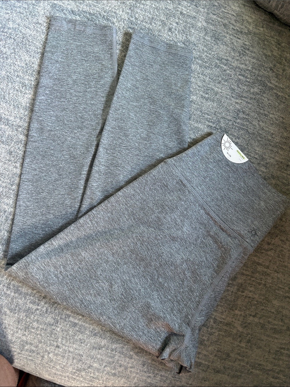 Aerie Gray High-Rise Seamless Leggings